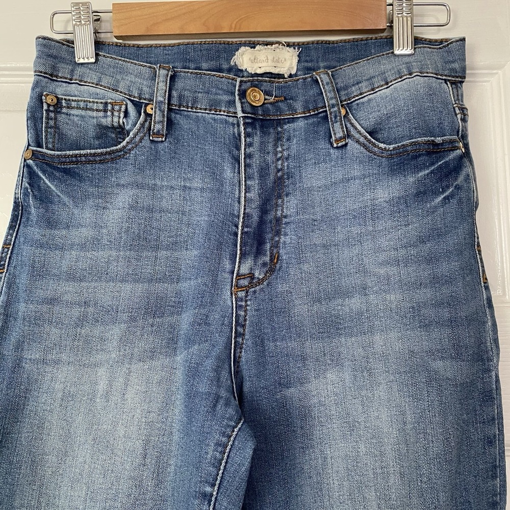 Altard State Jeans Women Light‎ Blue Distressed Holey Cut Off Size 28/7 - Picture 4 of 6